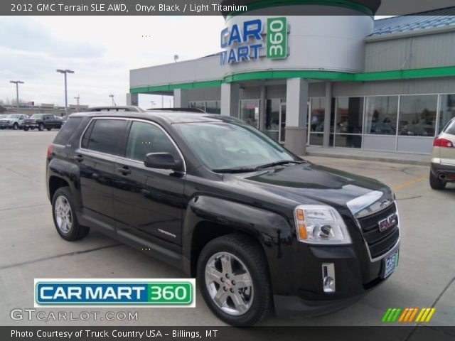 2012 GMC Terrain SLE AWD in Onyx Black