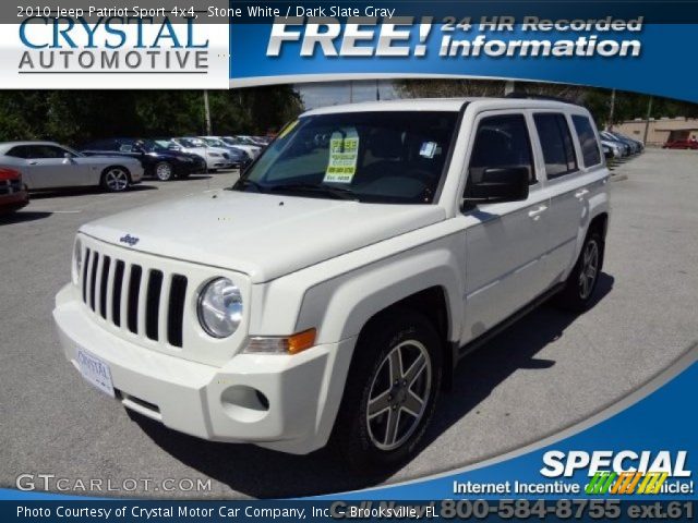 2010 Jeep Patriot Sport 4x4 in Stone White