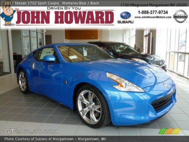 2012 Nissan 370Z Sport Coupe in Monterey Blue