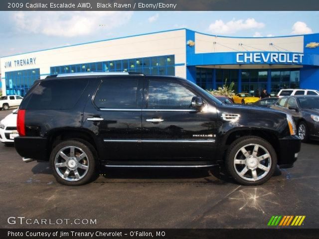 2009 Cadillac Escalade AWD in Black Raven