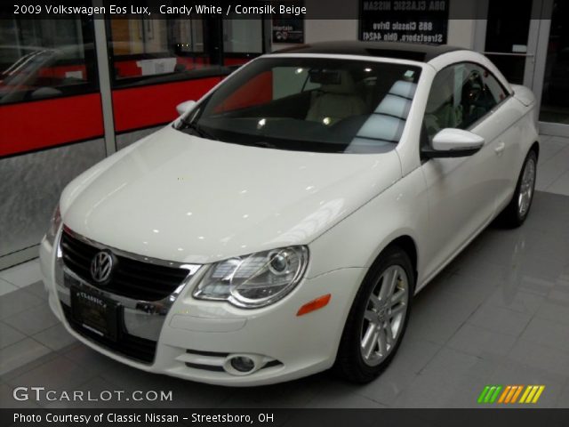 2009 Volkswagen Eos Lux in Candy White