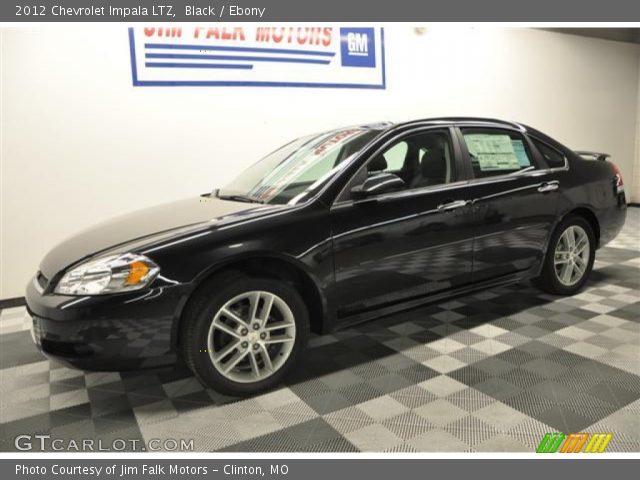 2012 Chevrolet Impala LTZ in Black