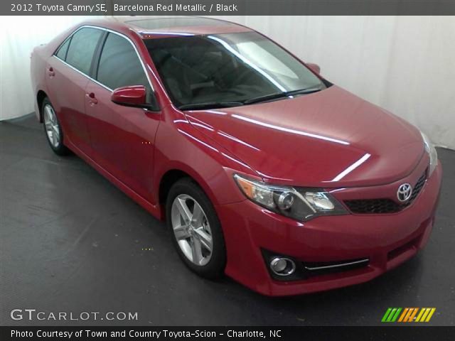2012 Toyota Camry SE in Barcelona Red Metallic