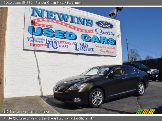 2010 Lexus ES 350 in Peridot Green Mica