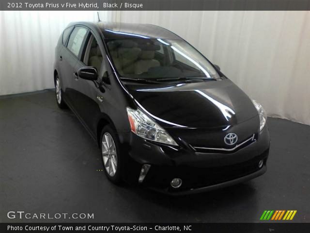 2012 Toyota Prius v Five Hybrid in Black