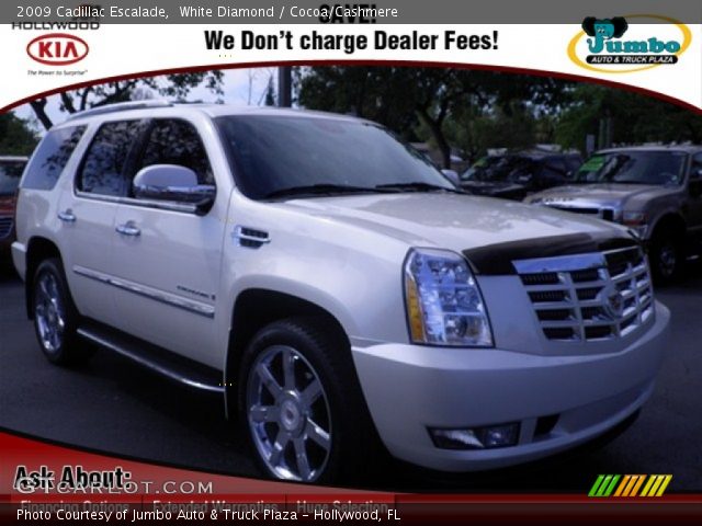 2009 Cadillac Escalade  in White Diamond