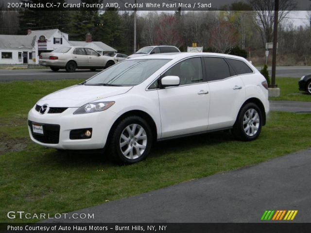 2007 Mazda CX-7 Grand Touring AWD in Crystal White Pearl Mica