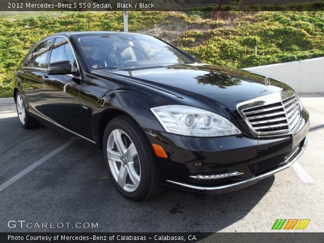 2012 Mercedes-Benz S 550 Sedan in Black