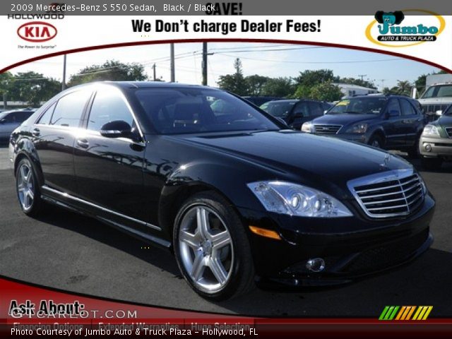 2009 Mercedes-Benz S 550 Sedan in Black