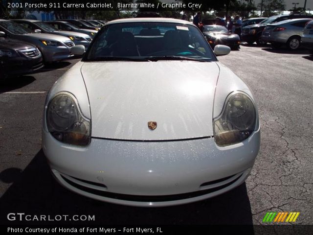 2001 Porsche 911 Carrera Cabriolet in Biarritz White