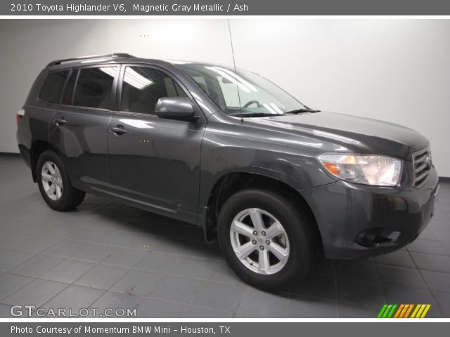 2010 Toyota Highlander V6 in Magnetic Gray Metallic