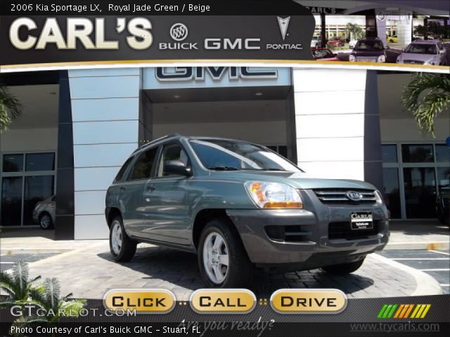 2006 Kia Sportage LX in Royal Jade Green