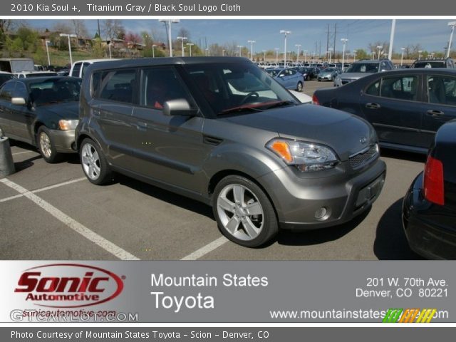 2010 Kia Soul + in Titanium Gray
