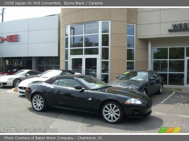 2008 Jaguar XK XK8 Convertible in Ebony Black