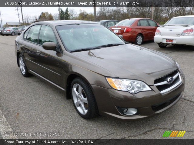 2009 Subaru Legacy 2.5i Limited Sedan in Deep Bronze Metallic