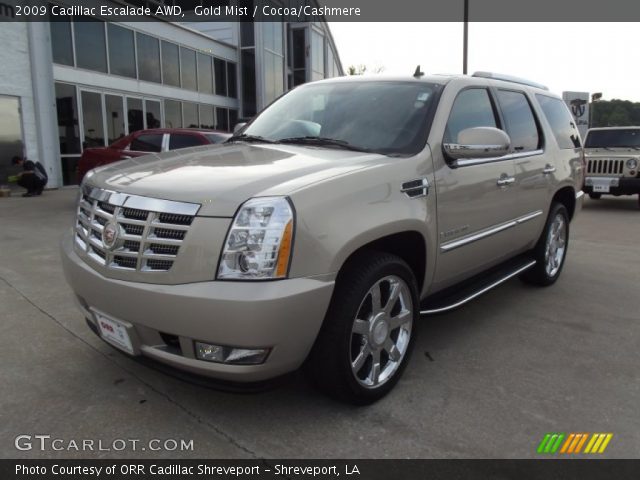 2009 Cadillac Escalade AWD in Gold Mist