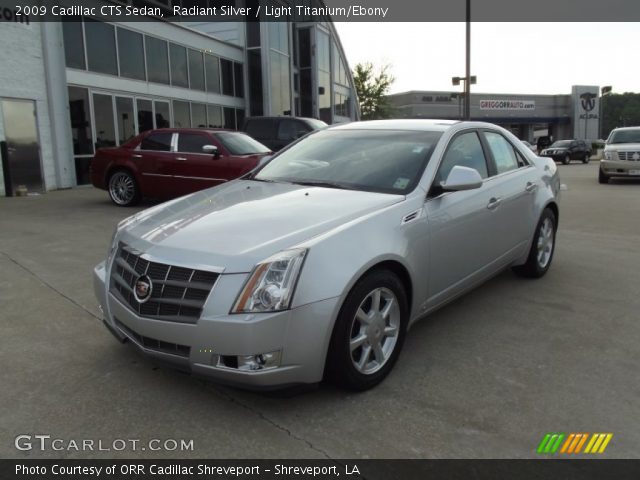 2009 Cadillac CTS Sedan in Radiant Silver