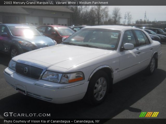 2003 Mercury Grand Marquis LS in Vibrant White