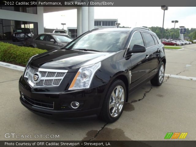 2012 Cadillac SRX Performance in Black Raven