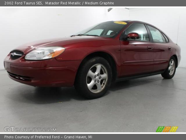 2002 Ford Taurus SES in Matador Red Metallic