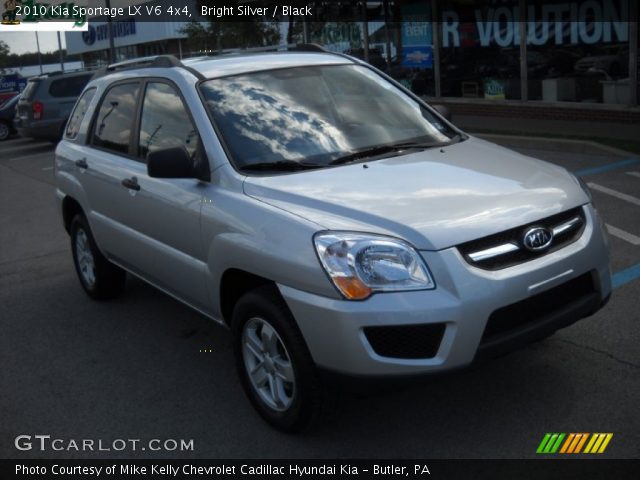 2010 Kia Sportage LX V6 4x4 in Bright Silver