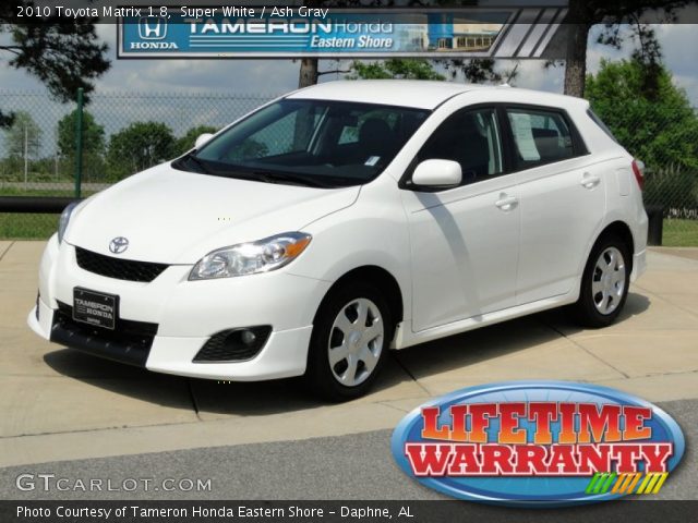 2010 Toyota Matrix 1.8 in Super White