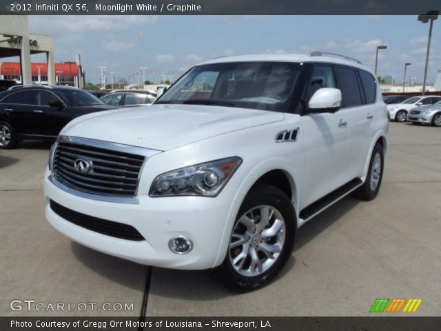 2012 Infiniti QX 56 in Moonlight White