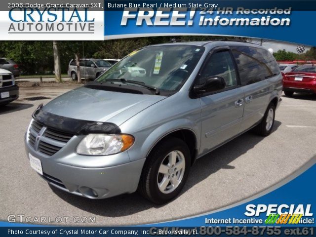 2006 Dodge Grand Caravan SXT in Butane Blue Pearl
