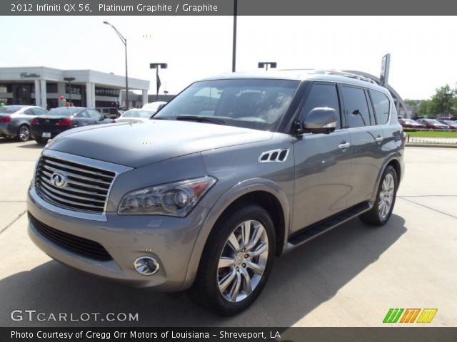 2012 Infiniti QX 56 in Platinum Graphite