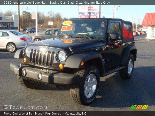 2010 Jeep Wrangler Sport 4x4 in Black