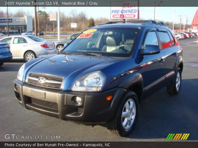2005 Hyundai Tucson GLS V6 in Nautical Blue