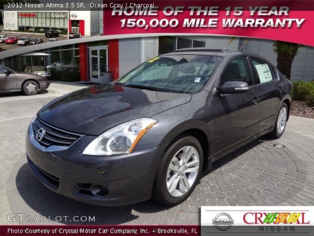 2012 Nissan Altima 3.5 SR in Ocean Gray