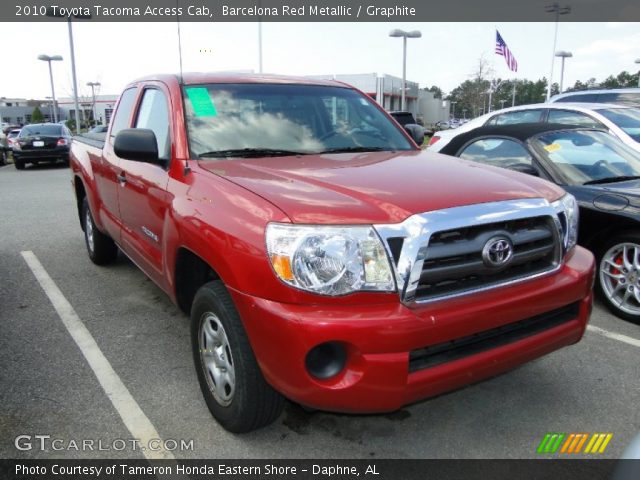 2010 Toyota Tacoma Access Cab in Barcelona Red Metallic