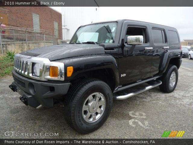 2010 Hummer H3  in Black