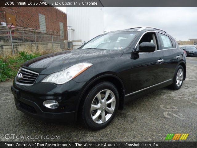 2008 Infiniti EX 35 AWD in Black Obsidian
