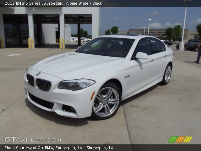 2012 BMW 5 Series 535i Sedan in Alpine White