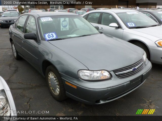 2003 Chevrolet Malibu Sedan in Medium Gray Metallic