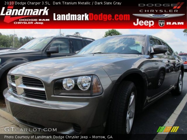 2010 Dodge Charger 3.5L in Dark Titanium Metallic