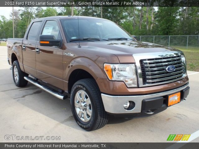 2012 Ford F150 Lariat SuperCrew 4x4 in Golden Bronze Metallic