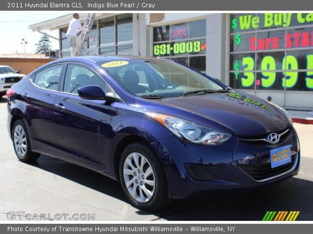 2011 Hyundai Elantra GLS in Indigo Blue Pearl