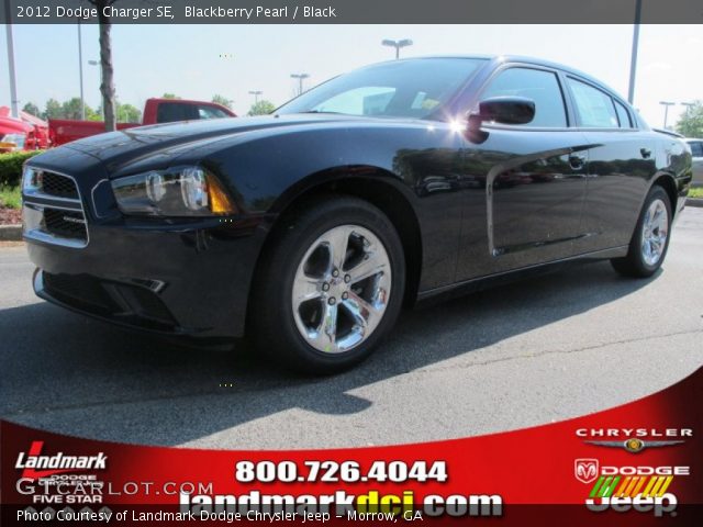 2012 Dodge Charger SE in Blackberry Pearl