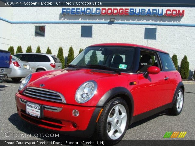 2006 Mini Cooper Hardtop in Chili Red