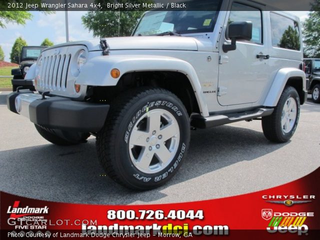 2012 Jeep Wrangler Sahara 4x4 in Bright Silver Metallic