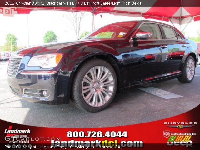 2012 Chrysler 300 C in Blackberry Pearl