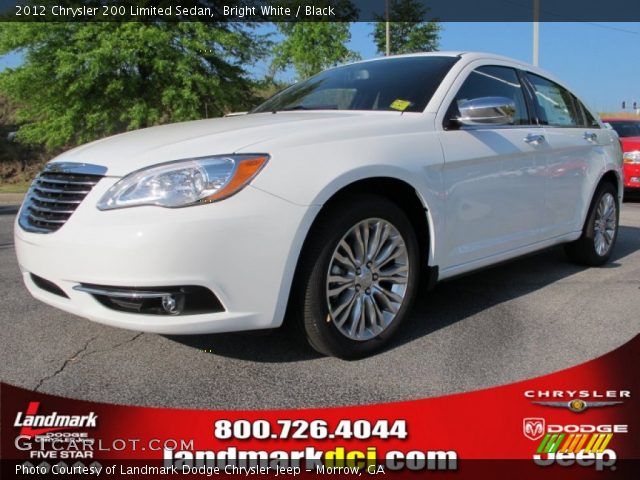 2012 Chrysler 200 Limited Sedan in Bright White