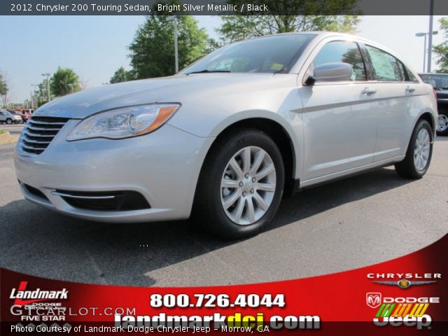 2012 Chrysler 200 Touring Sedan in Bright Silver Metallic