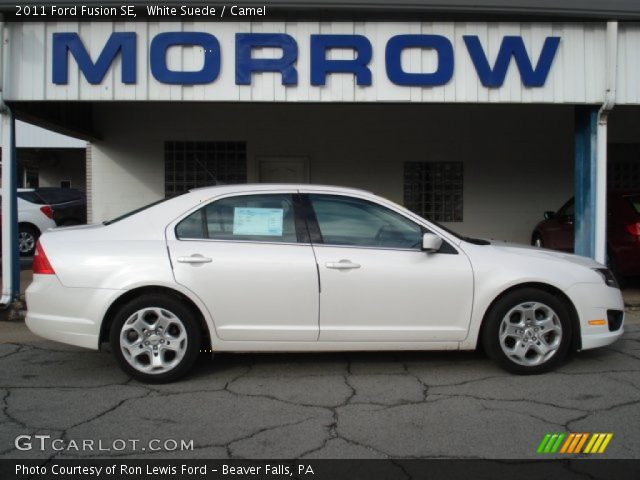 2011 Ford Fusion SE in White Suede