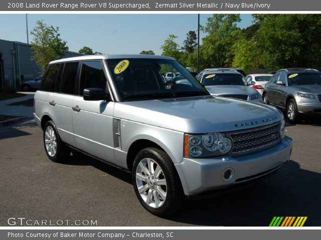 2008 Land Rover Range Rover V8 Supercharged in Zermatt Silver Metallic
