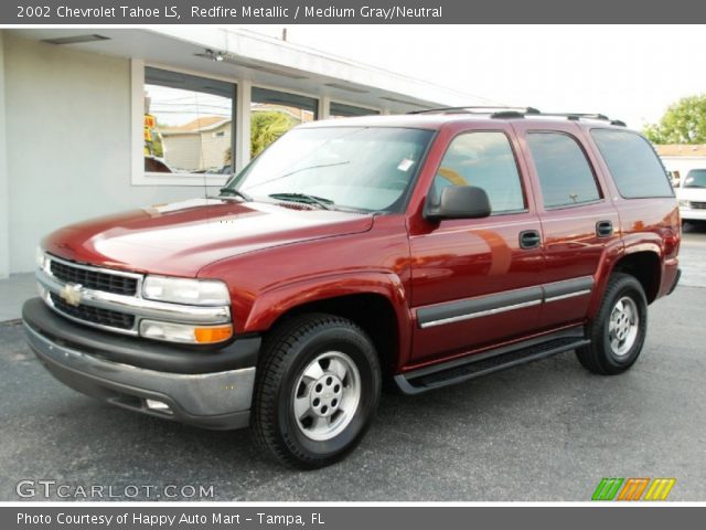 2002 Chevrolet Tahoe LS in Redfire Metallic