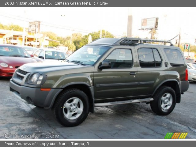 2003 Nissan Xterra SE V6 in Canteen Green Metallic